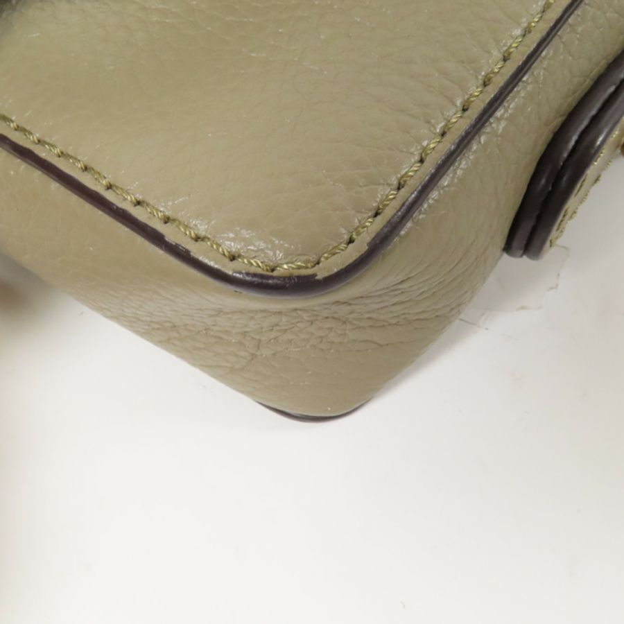 SEE BY CHLOE 【激減優惠】皮革/麂皮皮革Joan Camera Bag金扣肩背袋-5