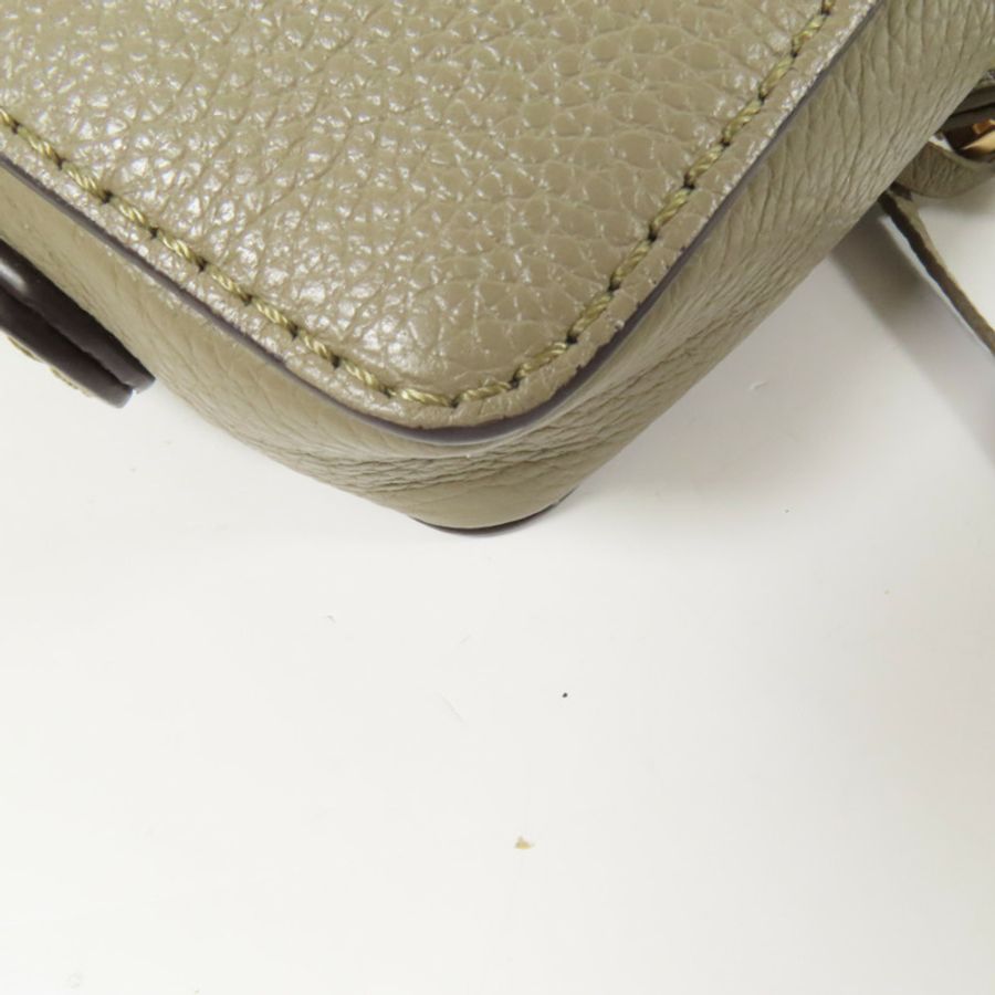 SEE BY CHLOE 【激減優惠】皮革/麂皮皮革Joan Camera Bag金扣肩背袋-6