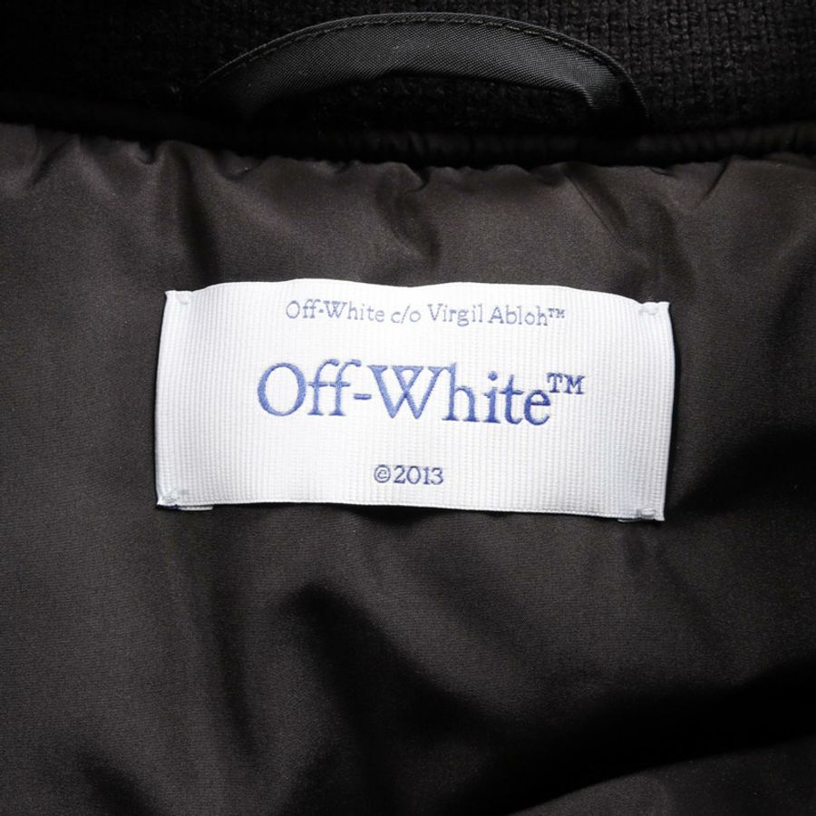 OFF-WHITE 男士黑色尼龍聚醯胺短袖外套 L 碼 OMEH054F23FAB0011010-2