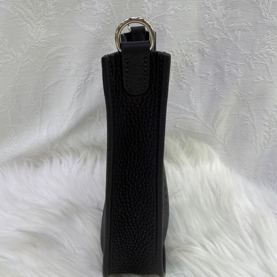 HERMES 愛馬仕 手袋 EVELYNE 16 3Y 斜挎包 伊芙琳包 深藍色-4