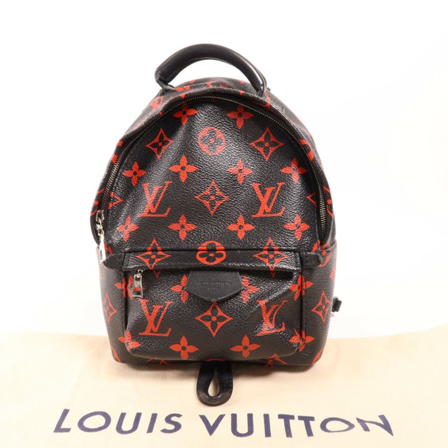 LOUIS VUITTON Monogram Palm Springs Mini銀扣背包-14