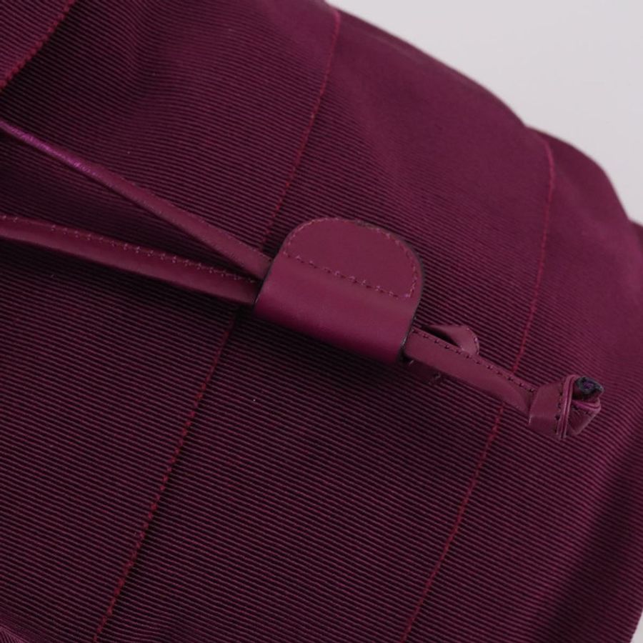 【日本直送】Salvatore Ferragamo 鏈條背包 帆布 紫色 金飾 正品 gh681-9