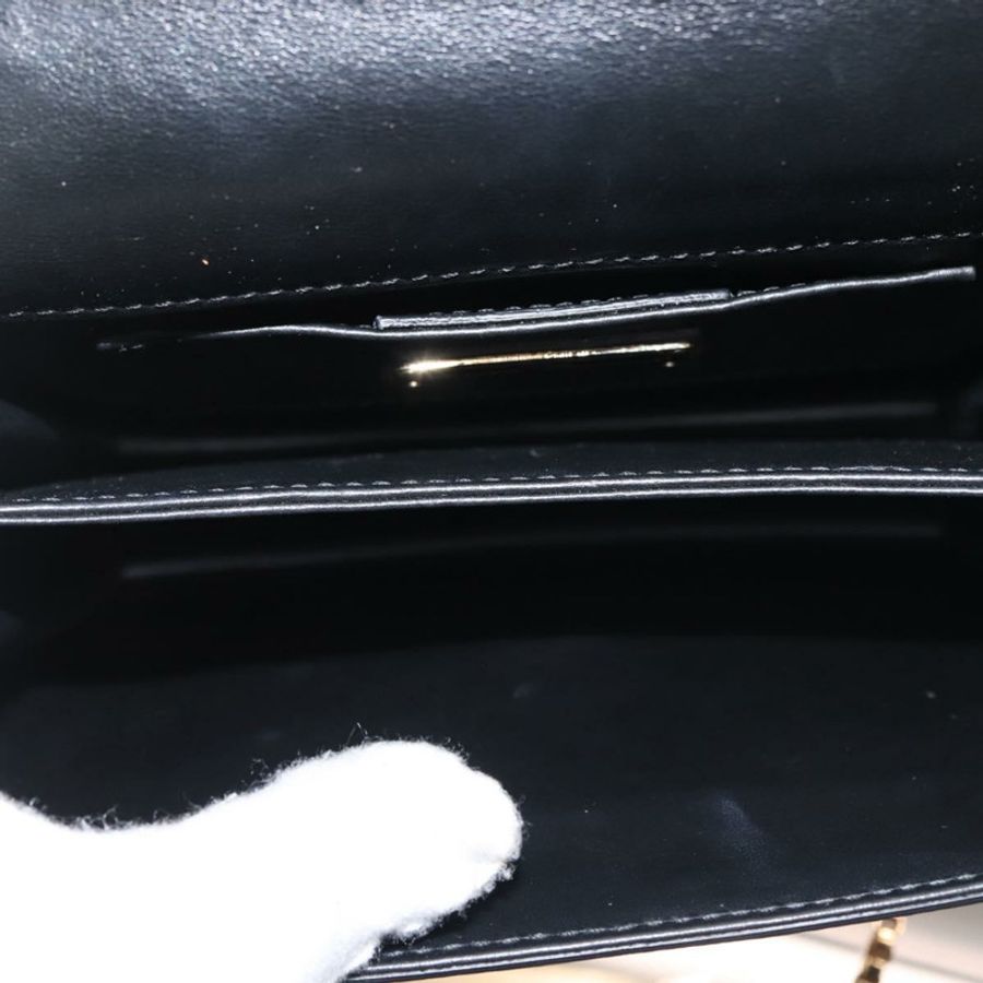【日本直送】Salvatore Ferragamo Gancini 鏈條肩包 皮革 金色 正品 142823-9