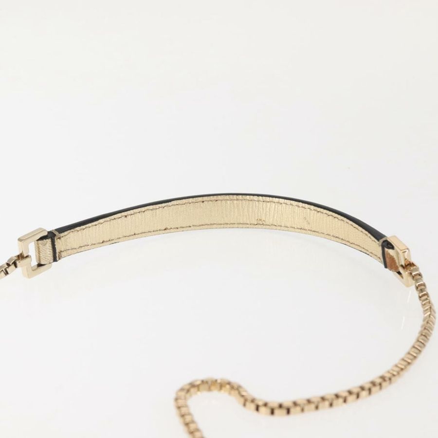 【日本直送】Salvatore Ferragamo Gancini 鏈條肩包 皮革 金色 正品 142823-13