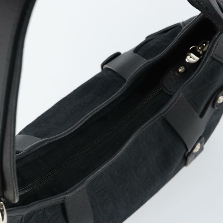【日本直送】Salvatore Ferragamo 肩背包 黑色 銀色 正品 hk2987-5