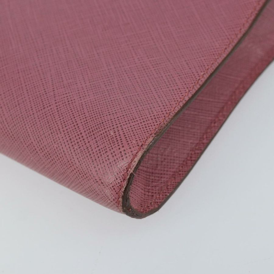 【日本直送】Salvatore Ferragamo Gancini 肩包 皮革 粉紅色 銀色 正品 bs29685-8
