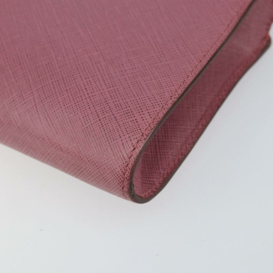 【日本直送】Salvatore Ferragamo Gancini 肩包 皮革 粉紅色 銀色 正品 bs29685-14