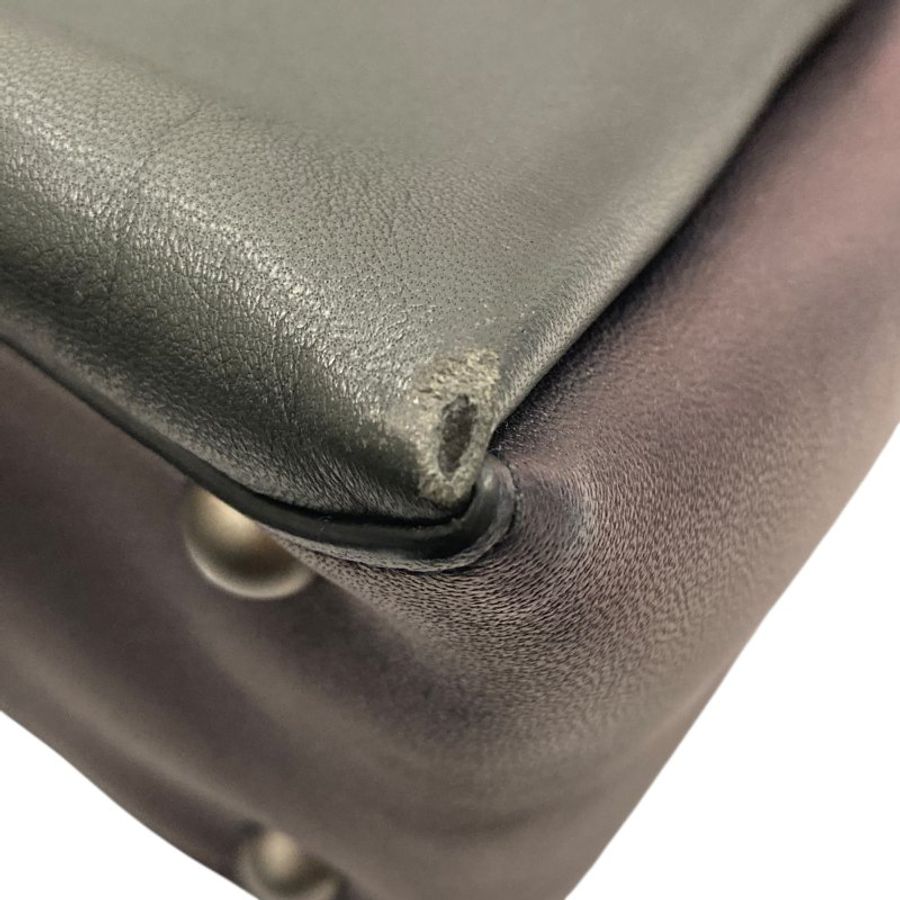 BOTTEGA VENETA 寶緹嘉 PIAZZA 可肩背 皮革 手提包 拚色-15