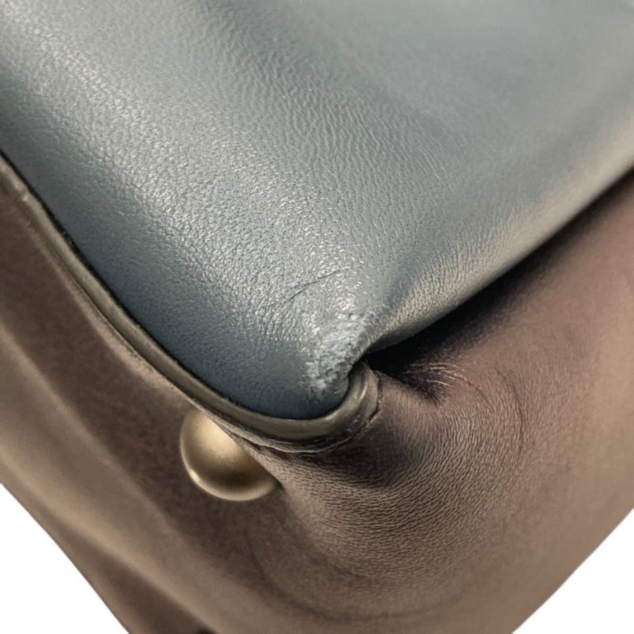 BOTTEGA VENETA 寶緹嘉 PIAZZA 可肩背 皮革 手提包 拚色-17