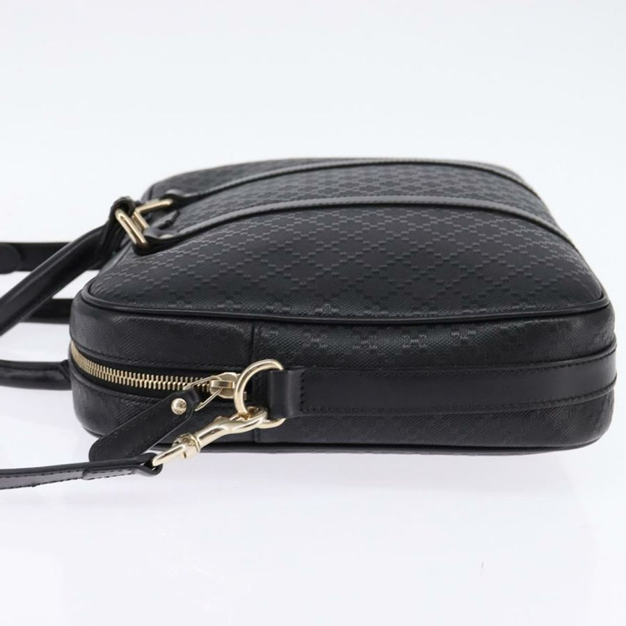 【日本直送】GUCCI Diamante 手提包 皮革 2way 黑色 金色 344357 正品 135065-2