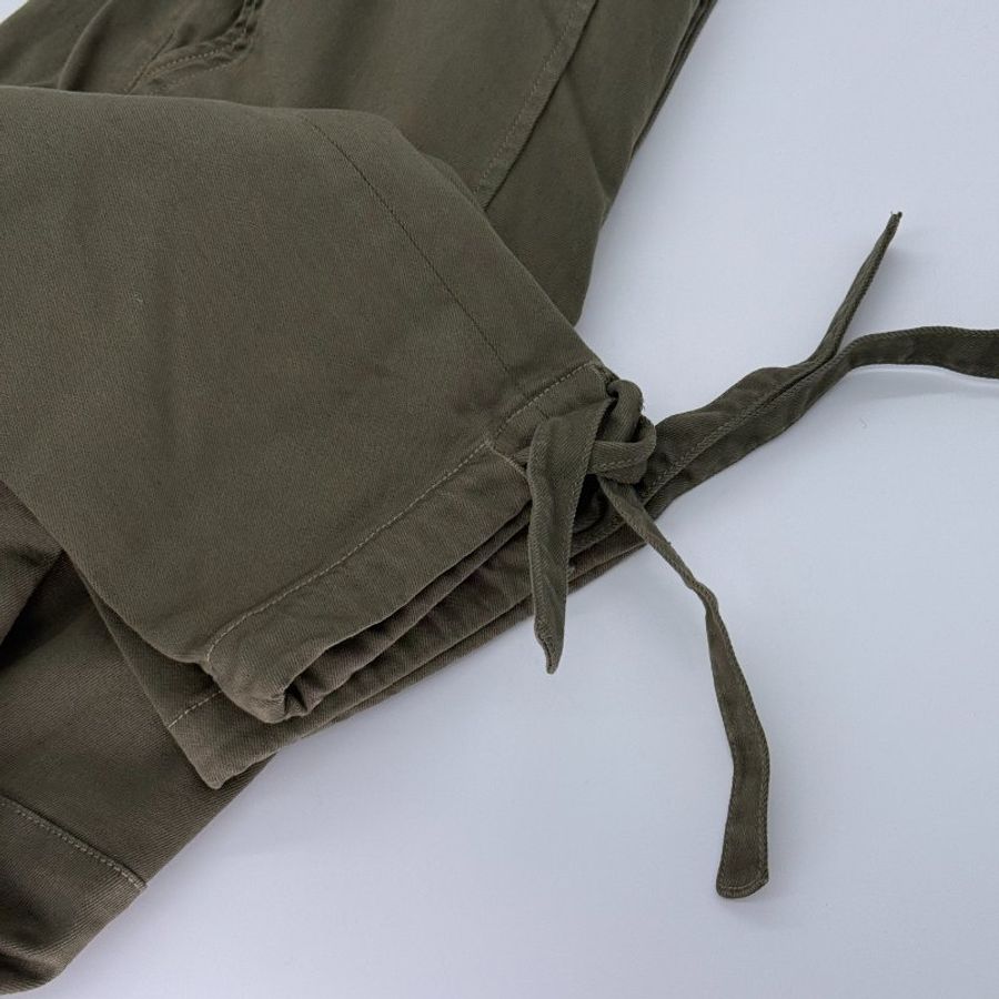 AMIRI 軍綠色 工裝 口袋 多功能 長褲-3