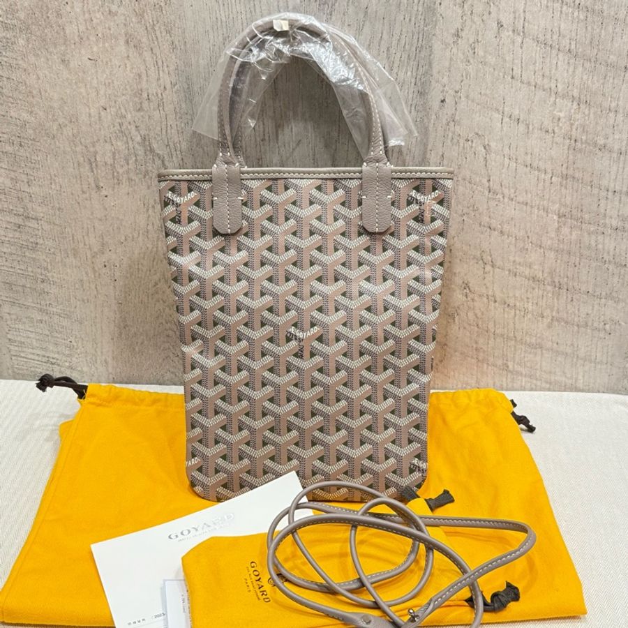 Goyard 限量款Mini購物袋 墨綠色-0