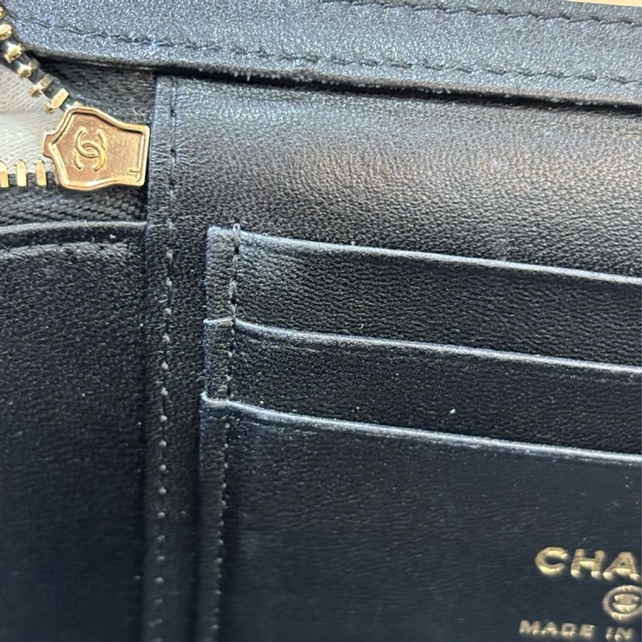 CHANEL AP2846 VANITY CASE COCO HANDLE 黑色羊皮金鍊 化妝包化妝箱長盒子斜背包-30