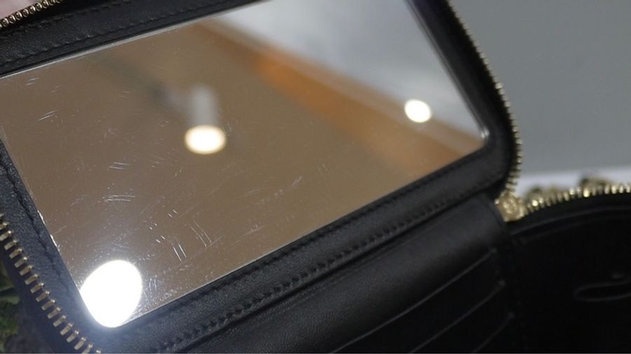 CHANEL AP2846 VANITY CASE COCO HANDLE 黑色羊皮金鍊 化妝包化妝箱長盒子斜背包-43