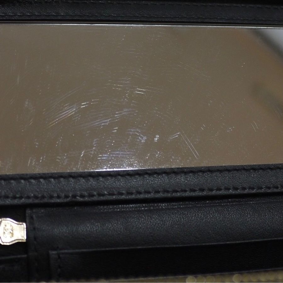 CHANEL AP2846 VANITY CASE COCO HANDLE 黑色羊皮金鍊 化妝包化妝箱長盒子斜背包-45