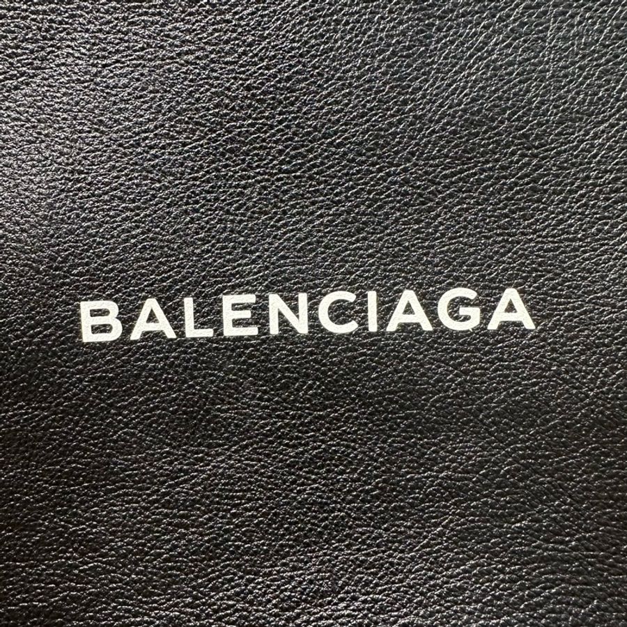 Balenciaga巴黎世家 字母Logo托特包购物袋单肩手提包-9