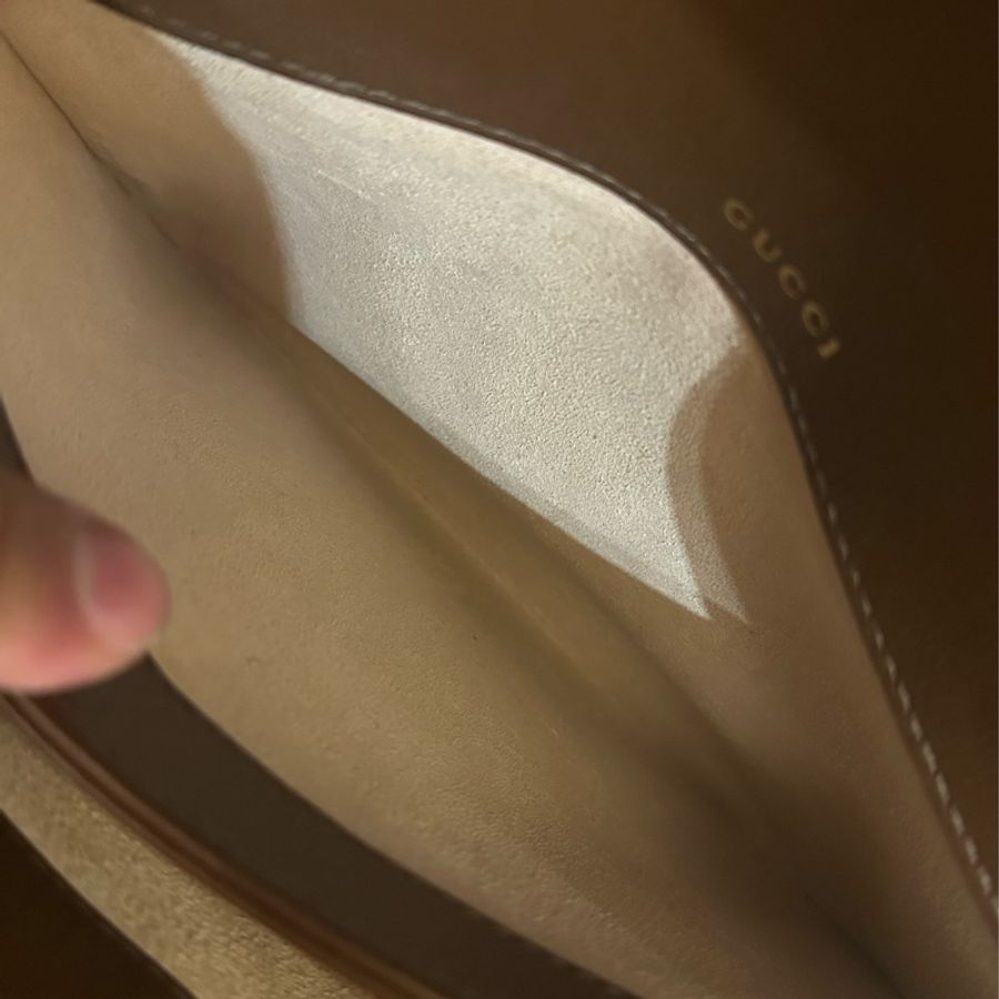 GUCCI 咖花紋 1955肩背包 GM-13