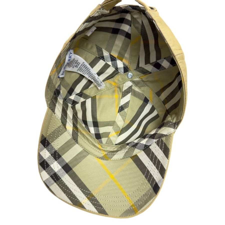 BURBERRY 騎士刺繡 棒球帽-7