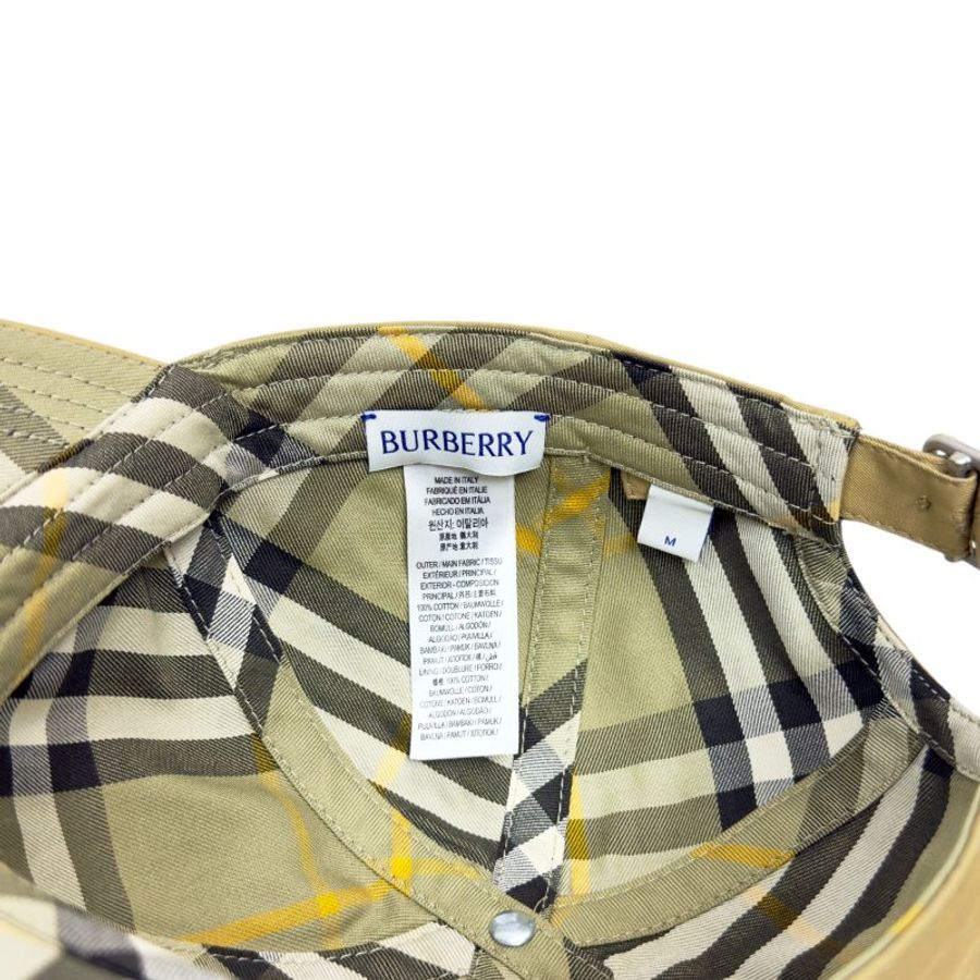 BURBERRY 騎士刺繡 棒球帽-8