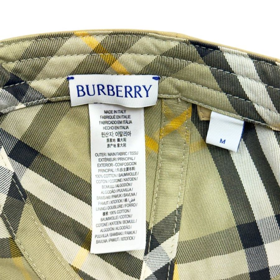 BURBERRY 騎士刺繡 棒球帽-9