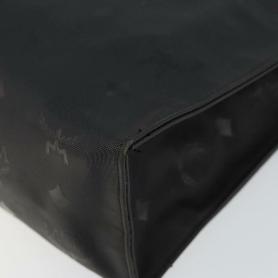 【日本直送】MCM Logoogram Vicetos 手拿包 PVC 黑色 Auth am9105-14