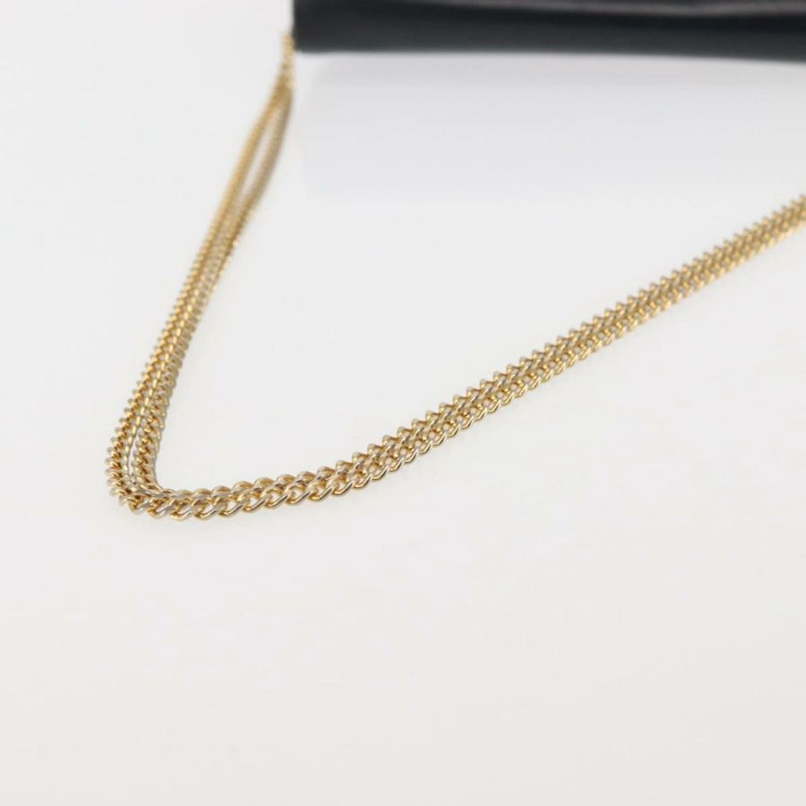 【日本直送】Christian Dior 鏈條肩背包 皮革 海軍藍 金色 正品 BA6234-6