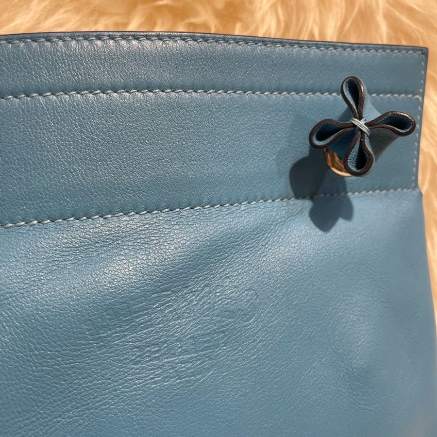 Hermès Aline Bleu Jeans 牛仔藍-6