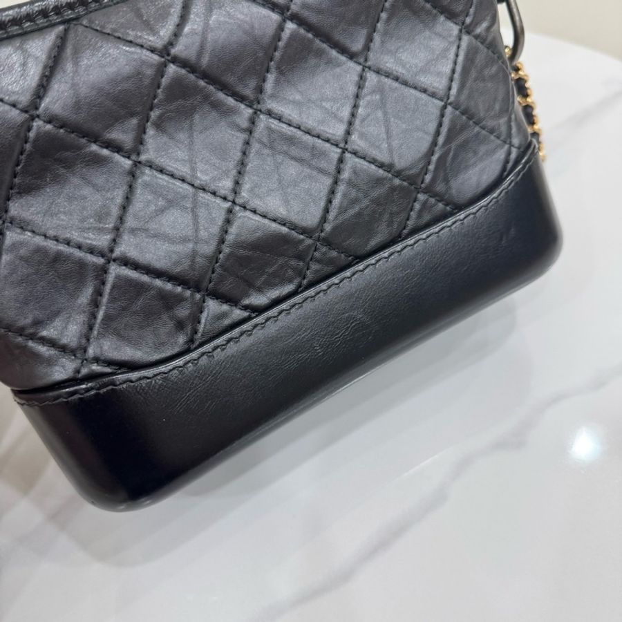 JK國際二手精品 💗Chanel 流浪包小號 黑色🈶本店購證-6