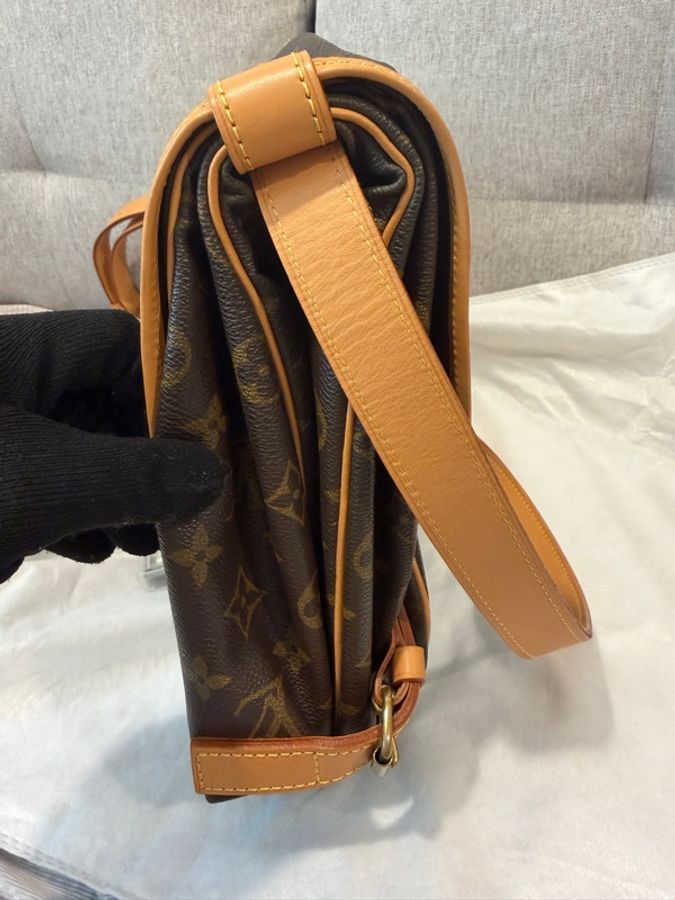Louis Vuitton 雙子星 中號肩背斜背包 整體很新 98新配件塵袋-10
