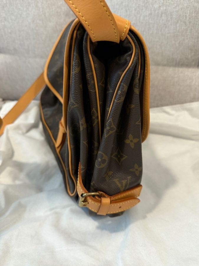Louis Vuitton 雙子星 中號肩背斜背包 整體很新 98新配件塵袋-12