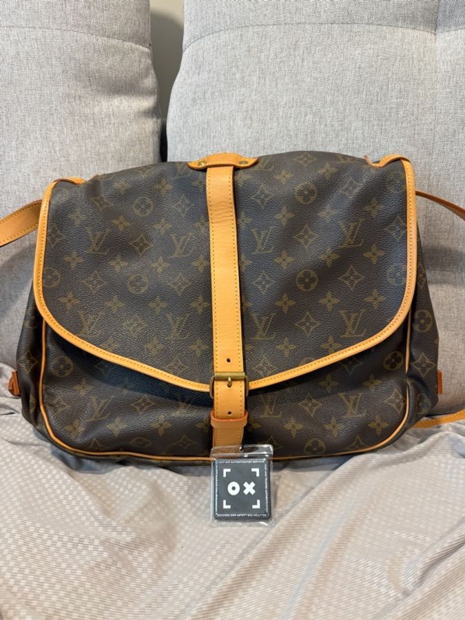 Louis Vuitton 雙子星 中號肩背斜背包 整體很新 98新配件塵袋-13