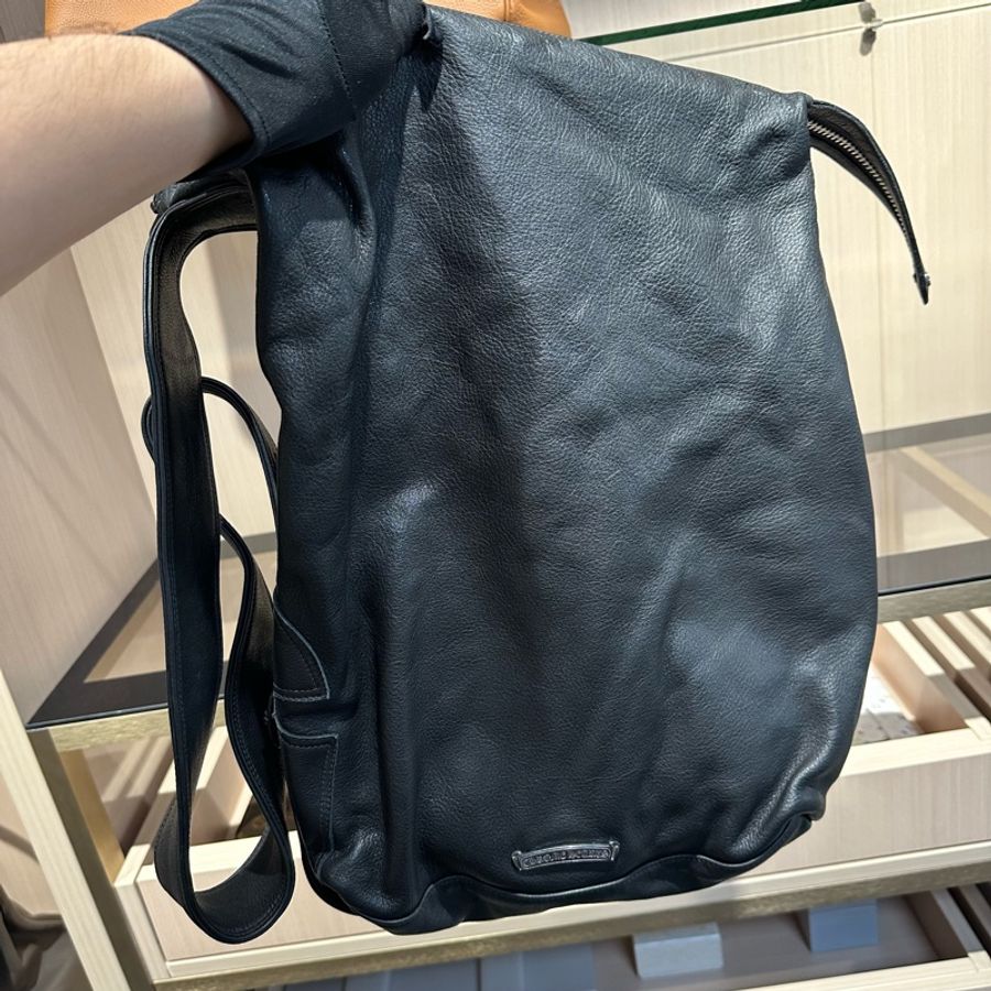 克罗心chromehearts 黑色十字水桶流浪包-6