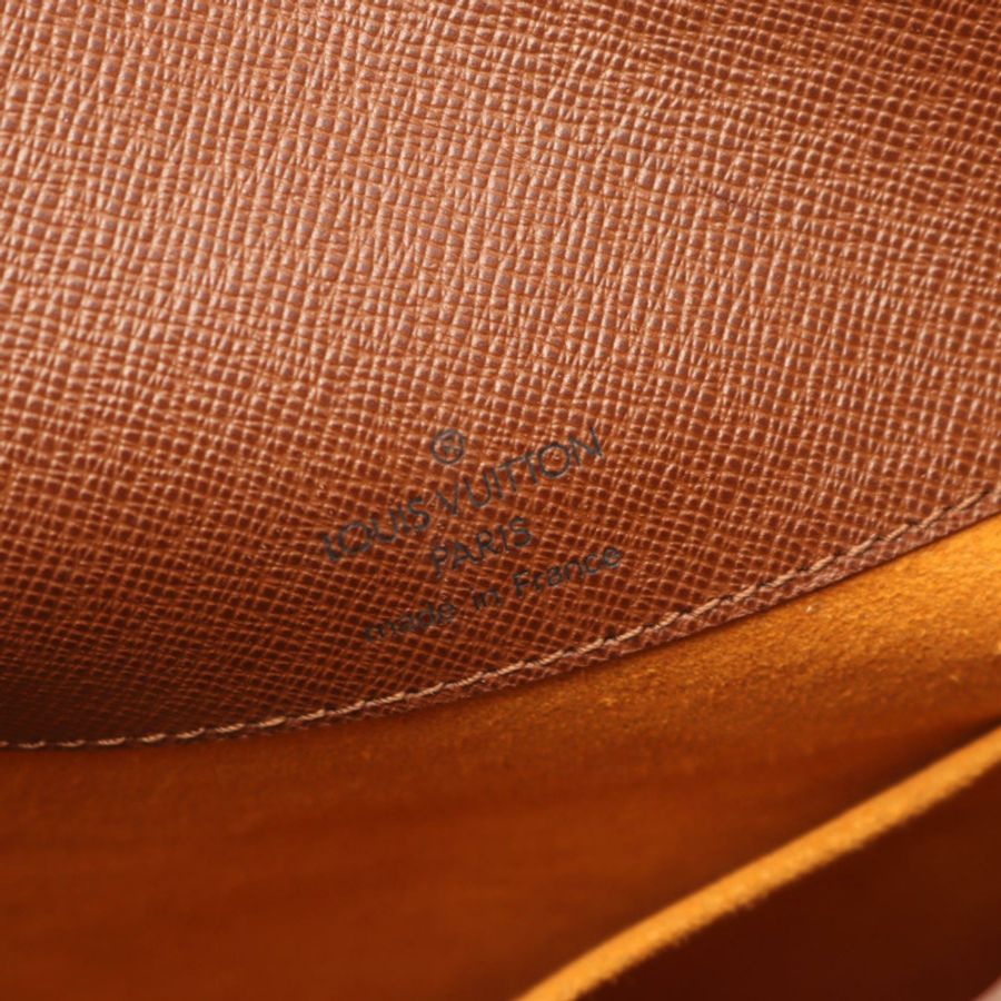 LOUIS VUITTON Musette 單肩斜背包 M51256 Monogram 帆布 棕色 二手-3