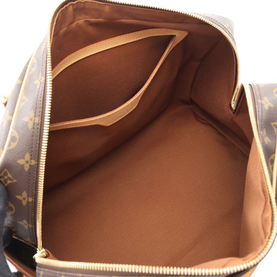 LOUIS VUITTON CarryAll 手提包 M40074 Monogram 帆布皮革棕色二手男女通用-2