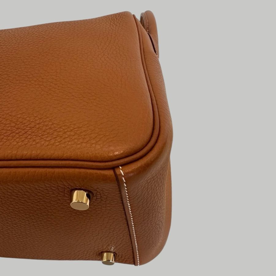 Hermes lindy 26 金棕金扣-16