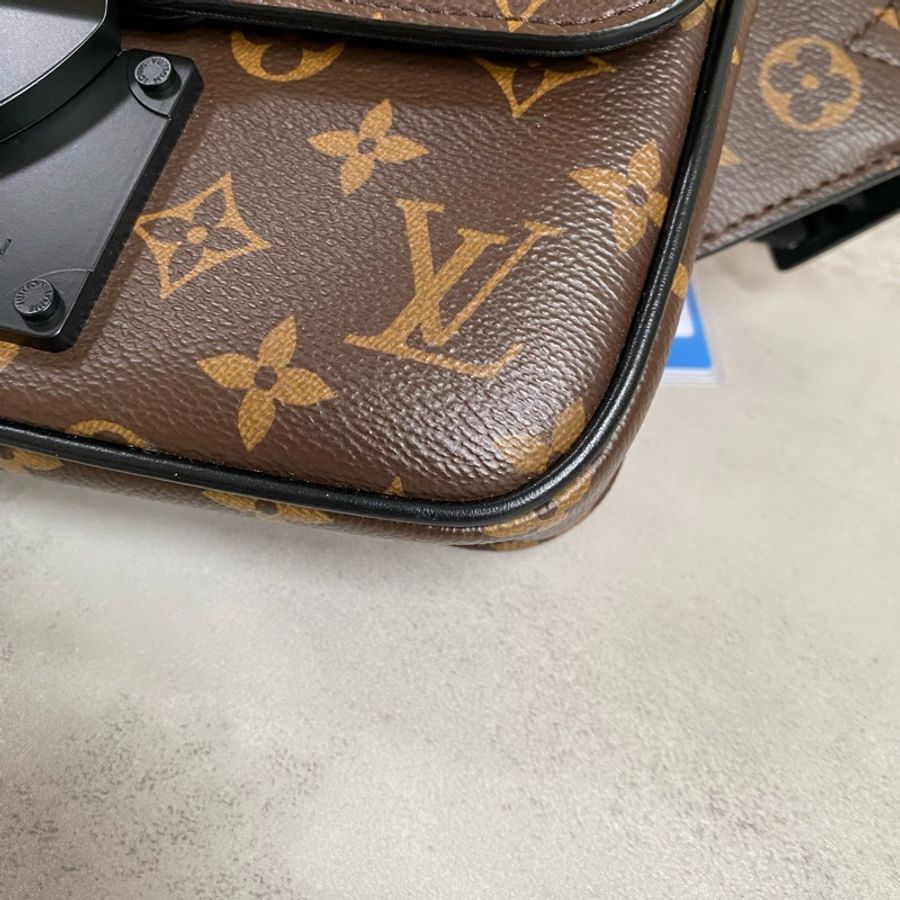 ⭐️好價入手 可分期 LV S LOCK 經典Monogram帆布腰包 |送禮自用|老花經典|狀況極佳-12