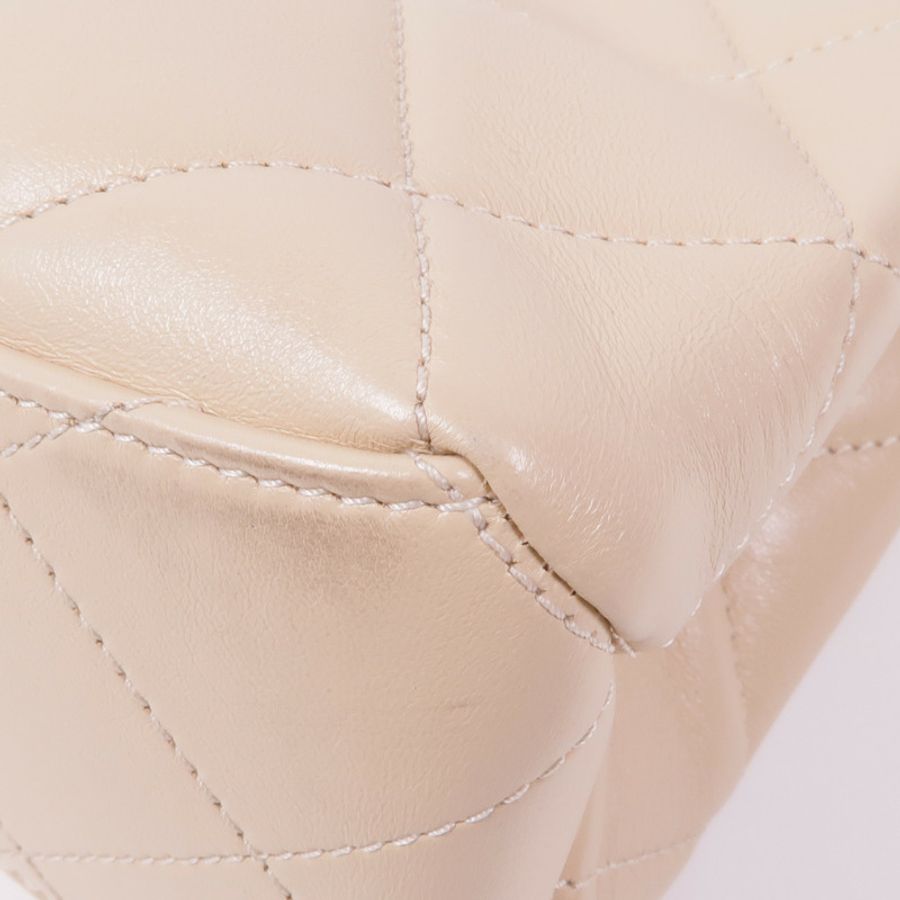 CHANEL 【激減優惠】牛皮皮革Chain Shoulder金扣鏈帶肩背袋-5