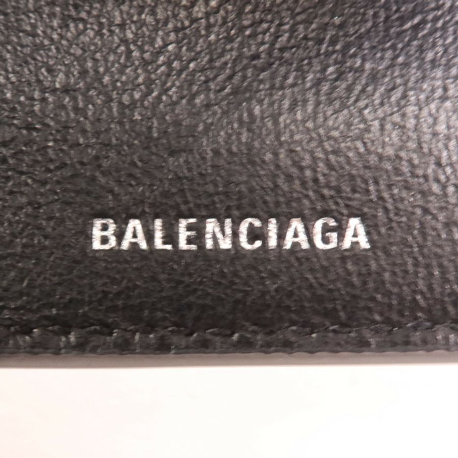 BALENCIAGA 【激減優惠】牛皮皮革Wallet銀扣錢包-6