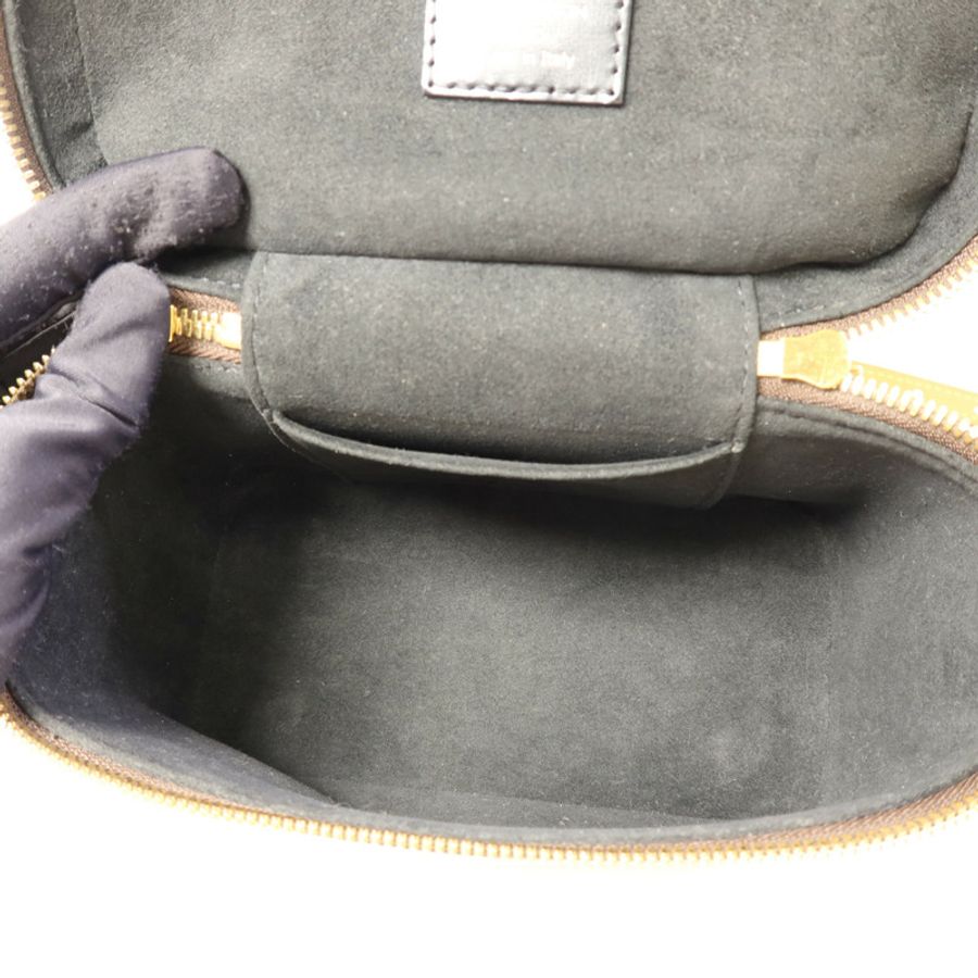 LOUIS VUITTON 【激減優惠】Monogram Reverse Vanity PM金扣手挽肩背兩用袋棕色-4