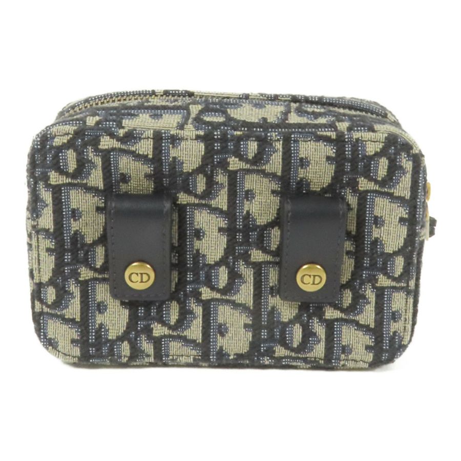 Dior 帆布Oblique Belt Bag金扣腰包-2