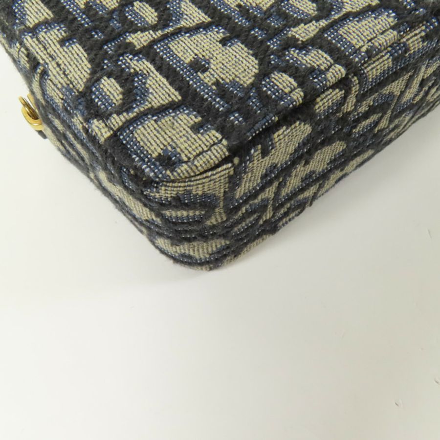 Dior 帆布Oblique Belt Bag金扣腰包-6