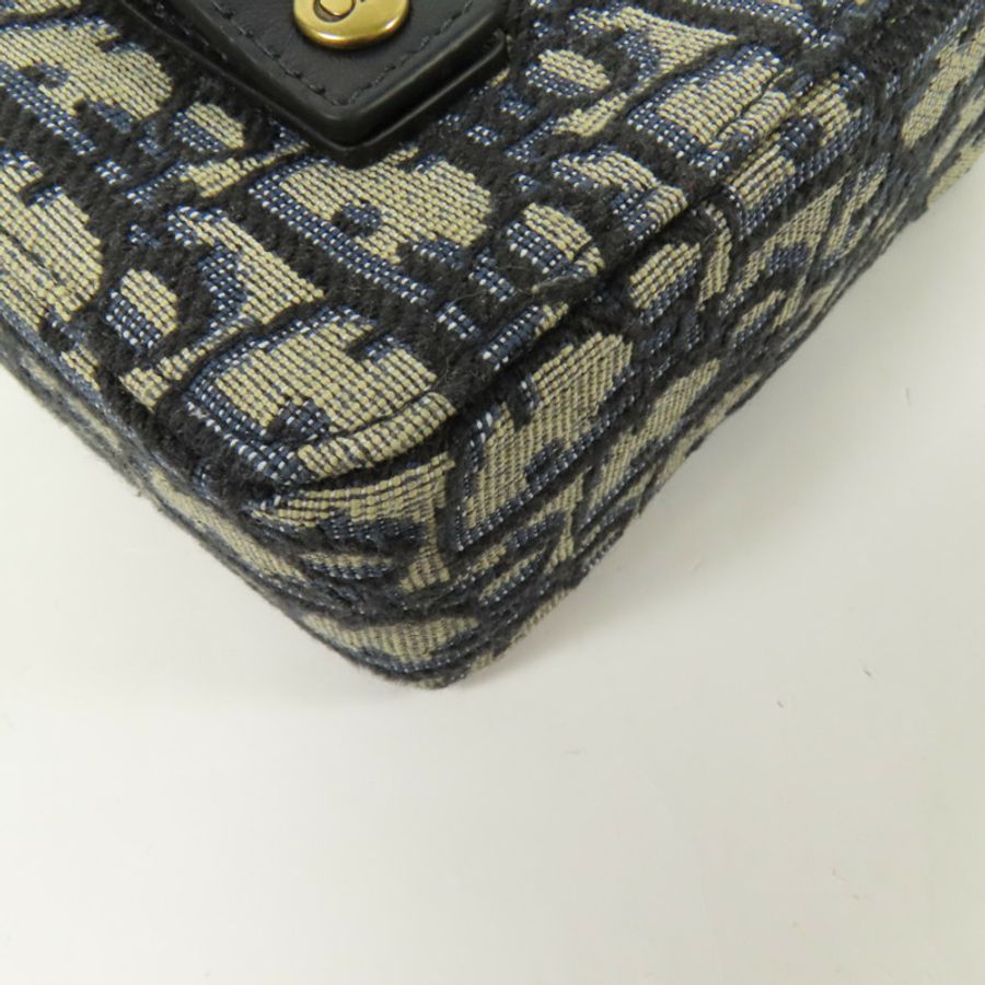 Dior 帆布Oblique Belt Bag金扣腰包-8