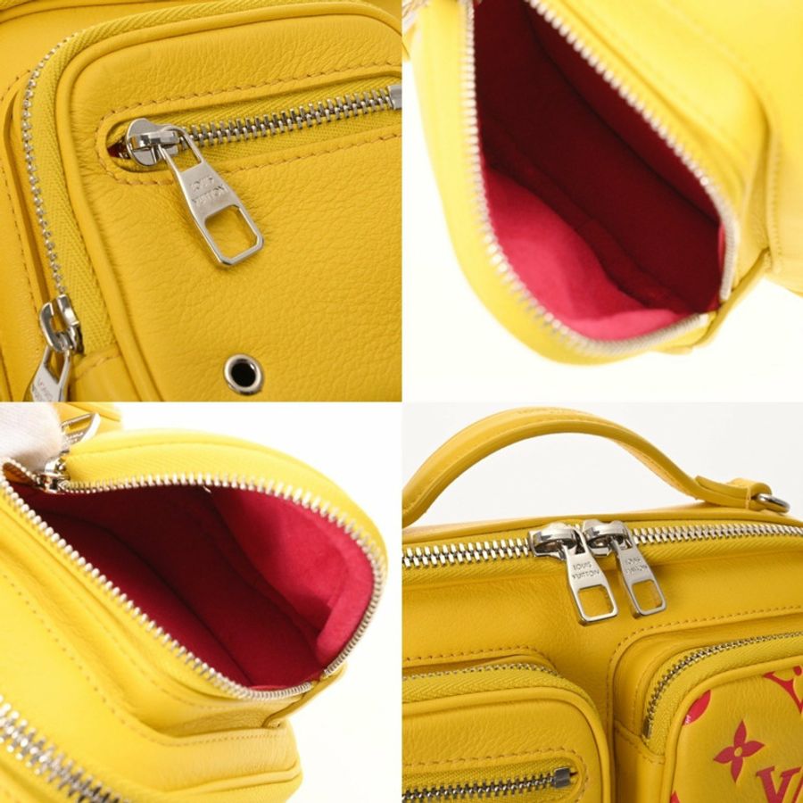 LOUIS VUITTON 路易威登 Utility Crossbody Jaune M58652 女士小牛皮單肩包-8