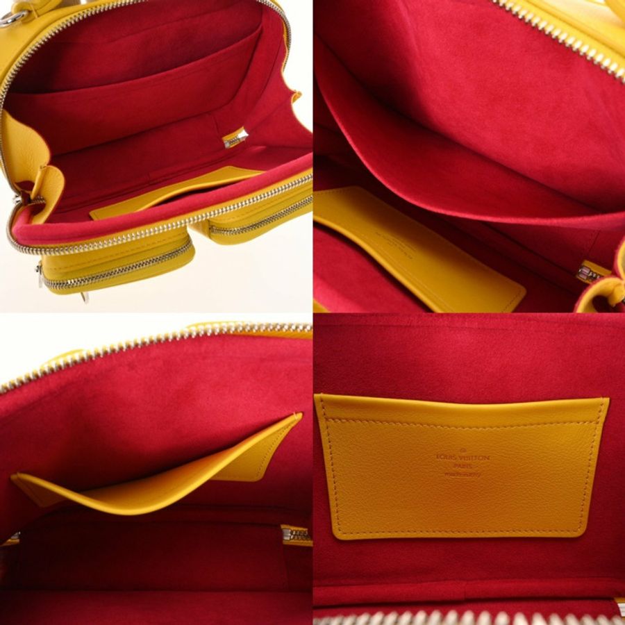 LOUIS VUITTON 路易威登 Utility Crossbody Jaune M58652 女士小牛皮單肩包-9