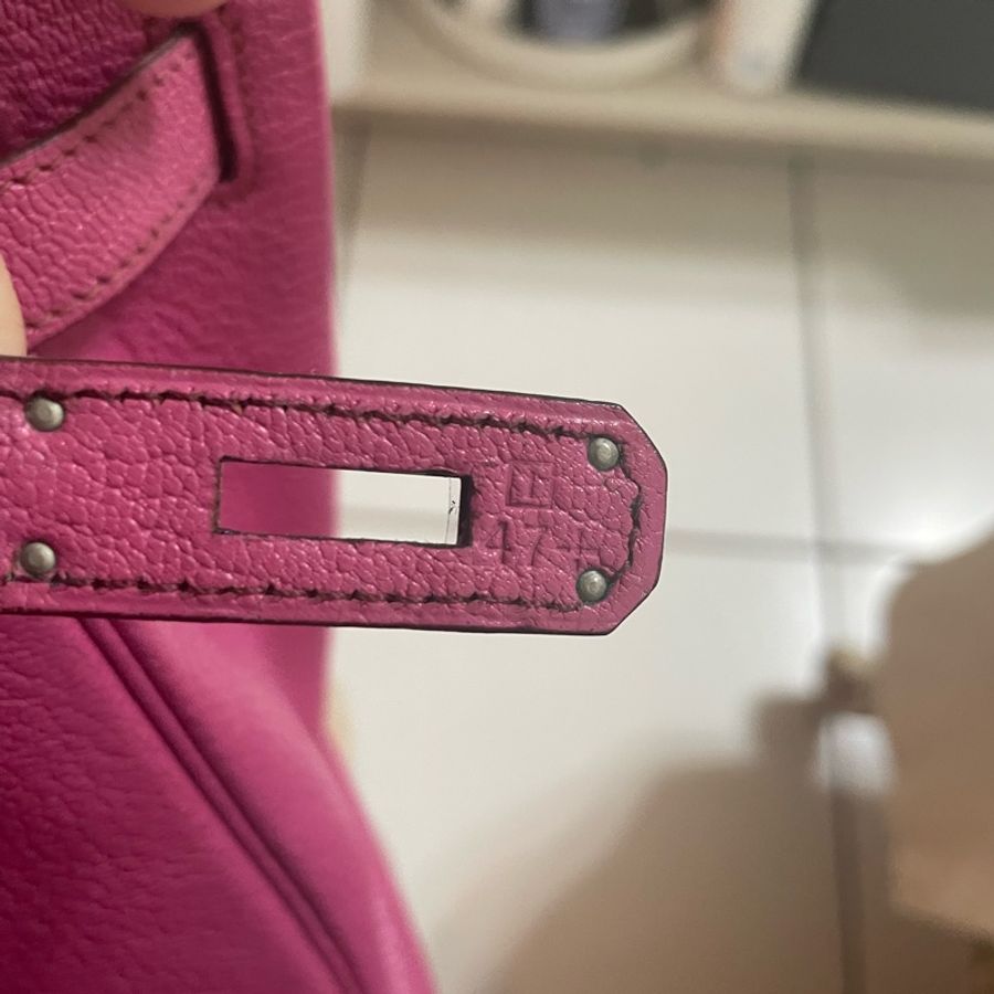Hermes 方釦山羊皮鉑金 Birkin HAC 絕版32尺寸-28