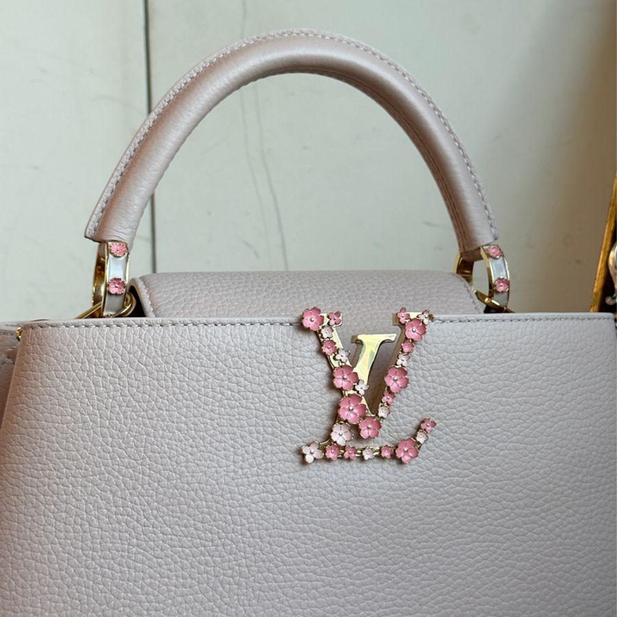 Lv capucines櫻花粉日本限定款 #22萬入手🈶購證 #全配閒置新-6