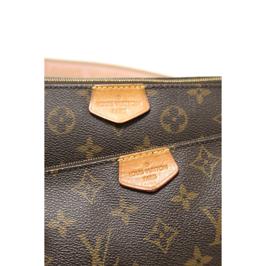 Louis Vuitton Classic Monogram Pink Strap Multi-Pochette Accessoires Bag-5