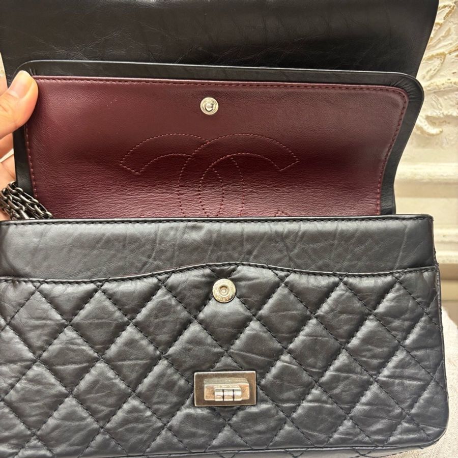 Chanel 2.55小号黑色-1