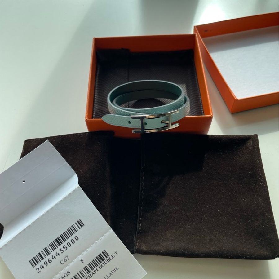 HERMES Behapi Double Tour 皮手帶-16