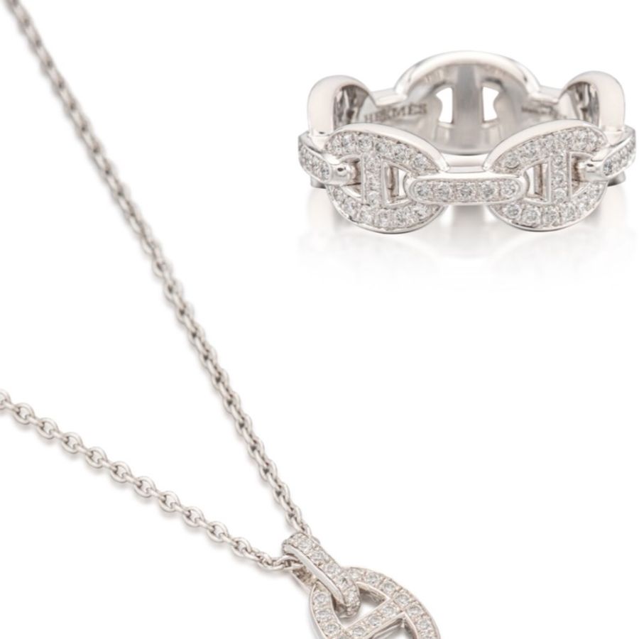 Diamond Chaine d'ancre Enchainee Pendant 專櫃長年缺貨款-2
